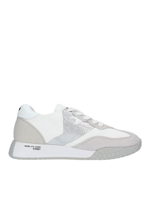 Sneakers in camoscio tessuto e gomma KEH NOO | 9312BIANCO-ARGENTO